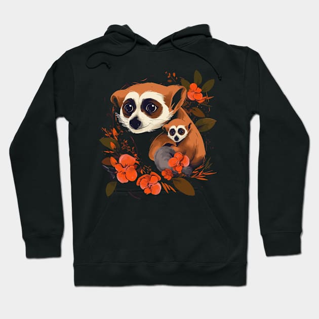 Slow Loris Fathers Day Hoodie by JH Mart